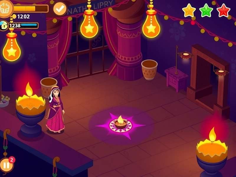 Glimmering Leap Diwali celebration