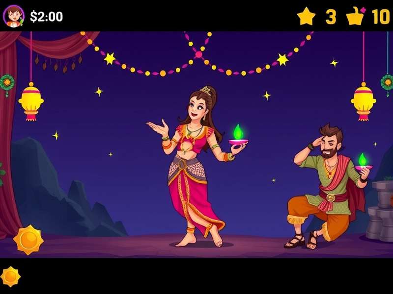 Glimmering Leap gameplay screenshot